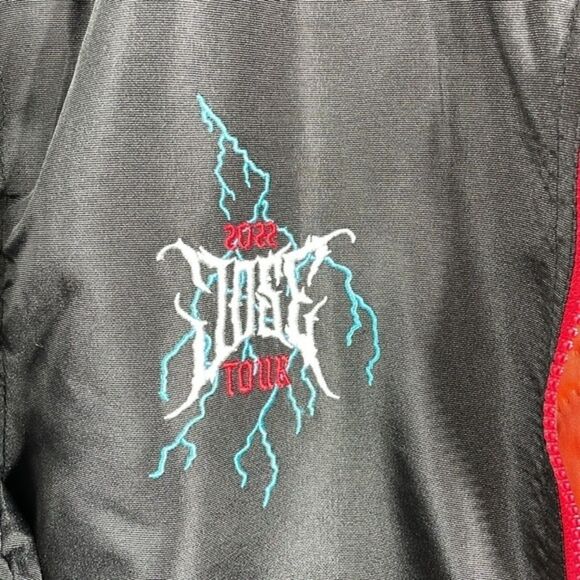 (N) J. Balvin Men's Bomber Jacket Sizes S(2), M(1) 2022 Jose Tour BN WOT Black - Picture 3 of 13